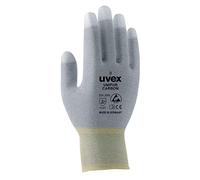 UVEX 6055607 Guanti e Protezione delle Mani, Grigio/Nero/Bianco, 7
