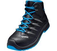 Uvex 6935243 2 Trend 6935243-Stivali di Sicurezza S3, Misura (UE), Blu/Nero, 1 Paio, Resistenti e robusti Uomo, 43 EU