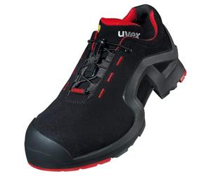 Uvex 85162 Frauen-Arbeitsschuh - Damen-Sicherheitsschuh - Schwarz-Rot - Gr 37