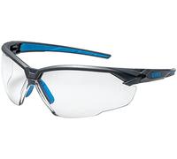 uvex 9181265 Occhiali di Protezione Grigio, Blu, Incolore