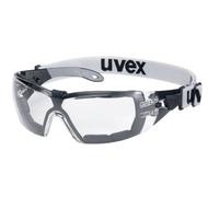 uvex 9192680 pheos Occhiali di protezione incl. Protezione raggi UV Grigio, Ne