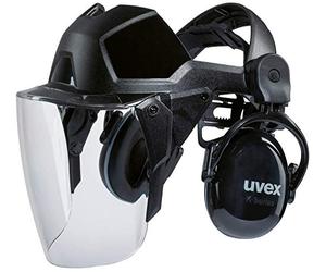 UVEX 9790212 Protezione per Il Viso, Nero, 52-64 cm