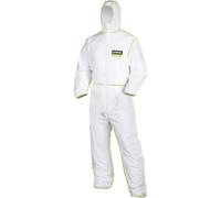 uvex 9871014 Tuta di protezione monouso 5/6 comfort Taglia: XXXL Bianco
