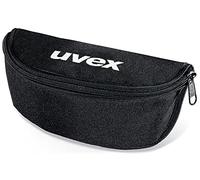 UVEX 9954.500 Nero Cerniera Occhiali Protettiva Custodia Astuccio Cintura Anello