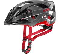 UVEX Active Anthracite/Red 52-57 Casco da ciclismo