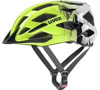 uvex air wing 2 - casco da bicicletta leggero per bambini - regolazione individuale della taglia - ventilazione ottimizzata - neon yellow-black - 50-54 cm