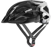 uvex air wing 2 - casco da bicicletta leggero per bambini - regolazione individuale della taglia - ventilazione ottimizzata - warm grey-black - 52-57 cm