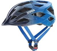 uvex air wing 2 cc - casco da bicicletta leggero per bambini - regolazione individuale della taglia - ventilazione ottimizzata - dusk-bubble blue matt - 50-54 cm