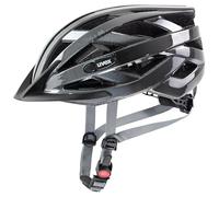 uvex Air Wing, Casco Bicicletta Unisex-Adult, Grey-Black, 52-57 cm