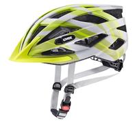 uvex air wing cc, casco bicicletta Unisex adulto, grey-lime matt, 56-60 cm