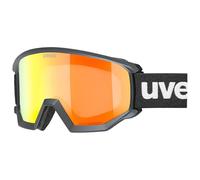 Uvex athletic CV - maschera da sci per adulti - categoria di filtro 2 - privo di appannamenti - black m SL/orange-green - one size