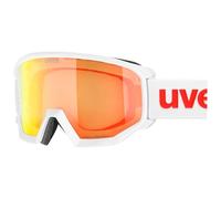 Uvex athletic CV - maschera da sci per adulti - categoria di filtro 2 - privo di appannamenti - white m SL/orange-green - one size