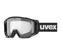 Uvex athletic - maschera da sci per adulti - categoria di filtro 0 - privo di appannamenti - black matt SL clear - one size