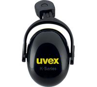 Uvex Capsula uditivarsprotezione Pheos K2P 2600215 Nero, Giallo Snr 30 Db
