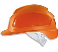 Uvex Casco di sicurezza Pheos E 9770220 Arancione Senza prese d'aria (97701)