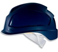 Uvex Casco di sicurezza Pheos E-S 9770521 Blu Senza prese d'aria (97701)