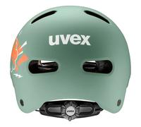 Uvex Kid 4 Style, casco da bici, junior, verde/arancione 55-58cm Moss Green/Papaya