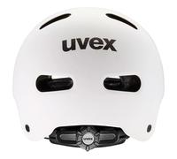 Uvex Kid 4, casco da bici, junior, bianco 51-55cm White