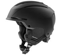 Uvex Resolution, casco da sci, nero 59-61cm Black Matt