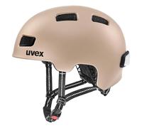 uvex City 4, Casco Bicicletta Unisex-Adult, Soft Gold Matt, 58-61 cm