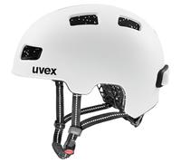 uvex City 4, Casco Bicicletta Unisex-Adult, White Skyfall Matt, 58-61 cm