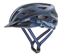 Uvex City I-Vo 2, casco da bici, blu 52-57cm Dusk Blue Matte