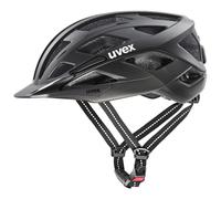 Uvex City I-Vo 2, casco da bici, nero 52-57cm Black Matte