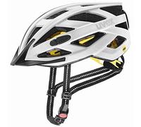 uvex city i-vo MIPS, casco da città leggero unisex, sistema MIPS, con luce a LED integrata, all white matt, 56-60 cm