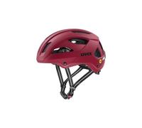 Uvex city stride mips casco rosso