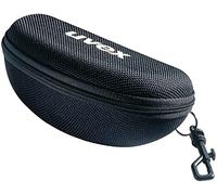 Uvex Custodia Rigida per Occhiali - Astuccio per Occhialini con Cerniera - Nero