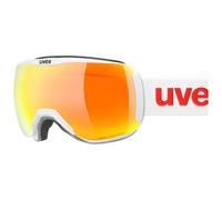 Uvex downhill 2100 CV, maschera da sci, bianco Onesize White Matt