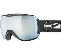 Uvex Downhill 2100 CV maschera da sci (colore: 2130 Black Matt, Mirror White/Colorvision Green (S2))