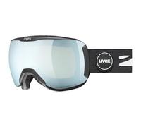 Uvex downhill 2100 CV - maschera da sci per adulti - categoria di filtro 2 - privo di appannamenti - black SL/whit-gree - one size