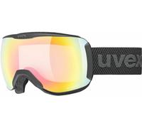 UVEX Downhill 2100 V Black Mat/Variomatic Mirror Rainbow Occhiali da sci