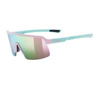 Uvex dyrt Jr. - Occhiali sportivi leggeri ed eleganti con lenti a specchio e naselli morbidi e fasce morbide per bambini - rosa opaco/rosa - taglia unica