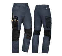 Uvex Echor - Pantaloni da Lavoro da Uomo con Molto Spazio, Flessibili e robusti