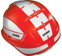Uvex Elmetto di sicurezza Pheos Alpine 9773351 Rosso Mit Ventilazione (97731)