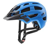 uvex finale 2.0, casco MTB sicuro unisex, regolazione individuale delle dimensioni, ampliabile con luce a LED, teal blue matt, 52-57 cm