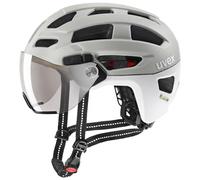 Uvex finale visor, casco da bici, grigio chiaro/bianco 52-57cm Sand-White Matt
