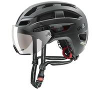 uvex finale visor, casco bicicletta Unisex adulto, black matt, 56-61 cm