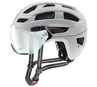 Uvex - Finale Visor Vario - Casco per bici 56-61 cm grigio