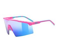 Uvex Occhiali da ciclismo Flowline Supravision Cat. 3 100% protezione UVA/B/C Blu