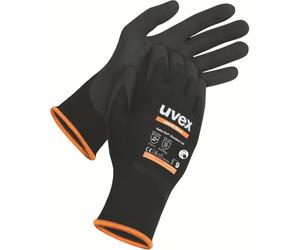 uvex - Guanti protettivi Work Safety | Athletic Lite XT 60026 | Nero, 10 paia, taglia 9/L