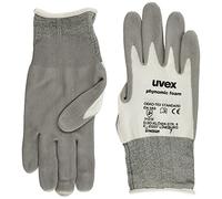 Uvex - Guanto in poliuretano espanso, Misura 7, Bianco/Grigio, 1 Paio