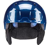 uvex heyya, casco da sci leggero per bambini, regolazione individuale delle dimensioni, aerazione ottimizzata, midnight splash, 51-55 cm