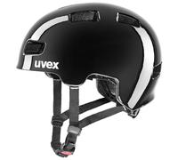 uvex hlmt 4, casco bicicletta Unisex bambino, black, 51-55 cm, 2025