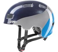 uvex hlmt 4, Casco Bicicletta Unisex-Youth, Deep Space-Blue, 55-58 cm