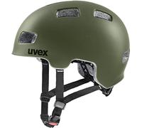 uvex hlmt 4 CC, Casco Bicicletta Unisex-Youth, Forest Matt, 55-58 cm