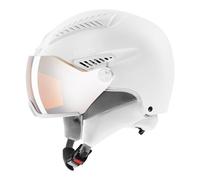 Uvex Hlmt 600 Visor - casco sci alpino 55-57 cm White unisex