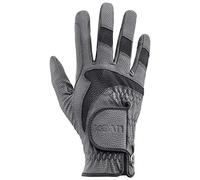 uvex i-performance 2, guanti da equitazione flessibili unisex, robusti, ventilazione ottimale, anthracite-black, 7.5